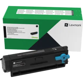 Lexmark Black Return Program Toner Cartridge, 1500 Pages Yield- B341000