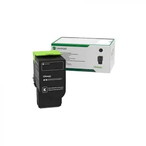 Lexmark Black Ultra High Yield Toner Cartridge, 8,000 Pages Yield - C250U10