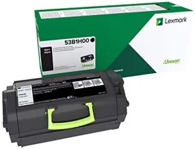 Lexmark MS817 High Yield Return Program Toner Cartridge, 25000 Pages Yield - 53B1H00 Lexmark MS817 High Yield Return Program Toner Cartridge, 25000 Pages Yield - 53B1H00