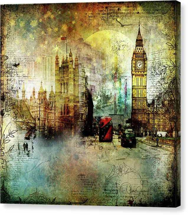 London Lights - Canvas Print