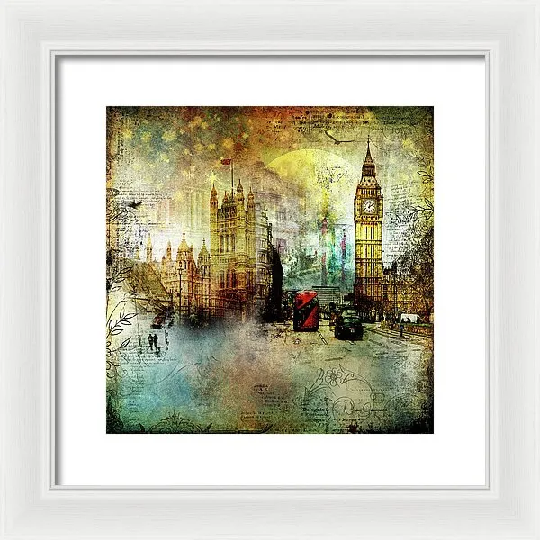 London Lights - Framed Print