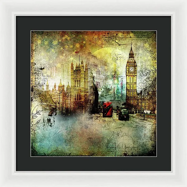 London Lights - Framed Print