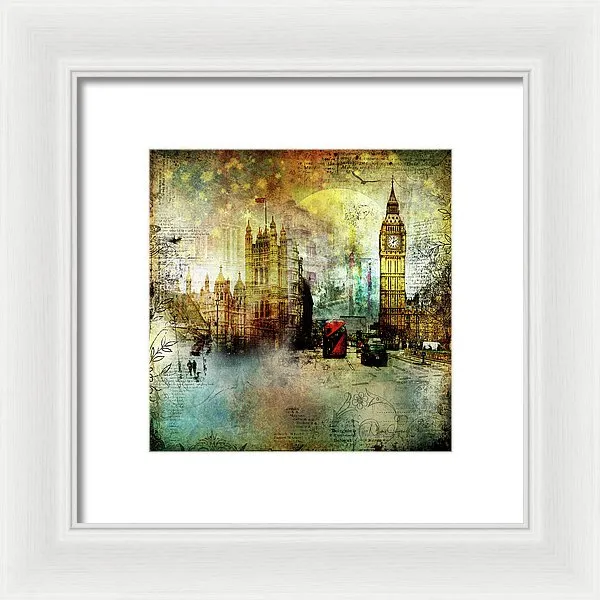 London Lights - Framed Print