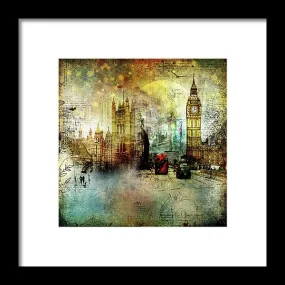 London Lights - Framed Print