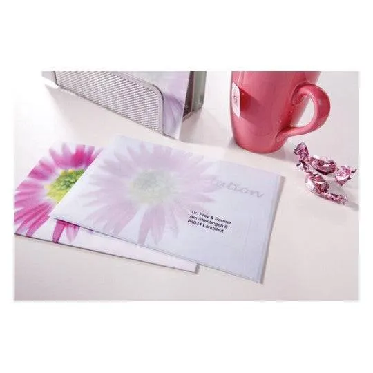 Mailing labels210 x 297 mm, Inkjet, transparent