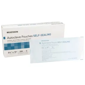 McKesson Sterilization Pouch, 5¼ x 10 Inch