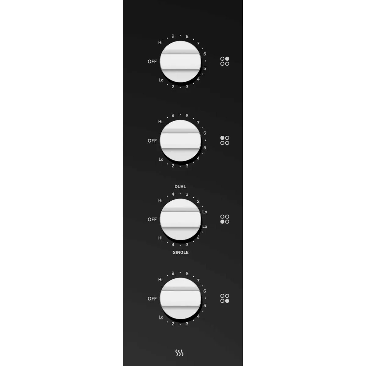 Moffat 24-inch Built-In Cooktop MCP2024DXBB