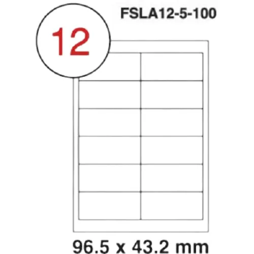 MULTI PURPOSE WHITE LABEL-96.5X43.2mm