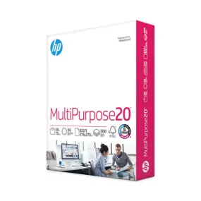 Multipurpose20 Paper, 96 Bright, 20 Lb Bond Weight, 8.5 X 11, White, 500/ream
