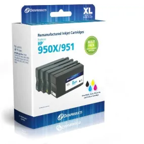 New - Black XL Cyan/Magenta/Yellow 4-Pack High Yield/Standard Ink