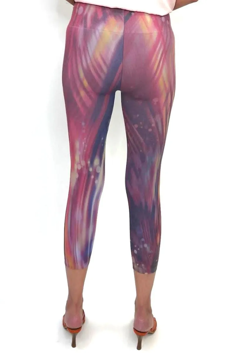 Northern Lights Capri High Waist Legging