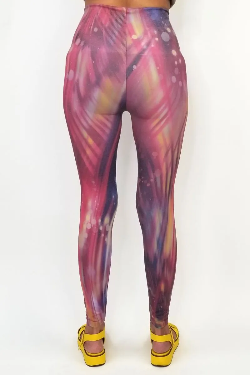 Northern Lights High Waist Full Length Legging