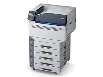 OKI Pro9541 DN White & Clear Toner Printer CMYK W