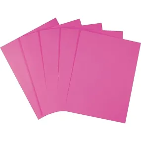 (Open Ream) Staples Brights Multipurpose Paper, 24 lbs, 8.5" x 11", Fuchsia (Case or Ream)