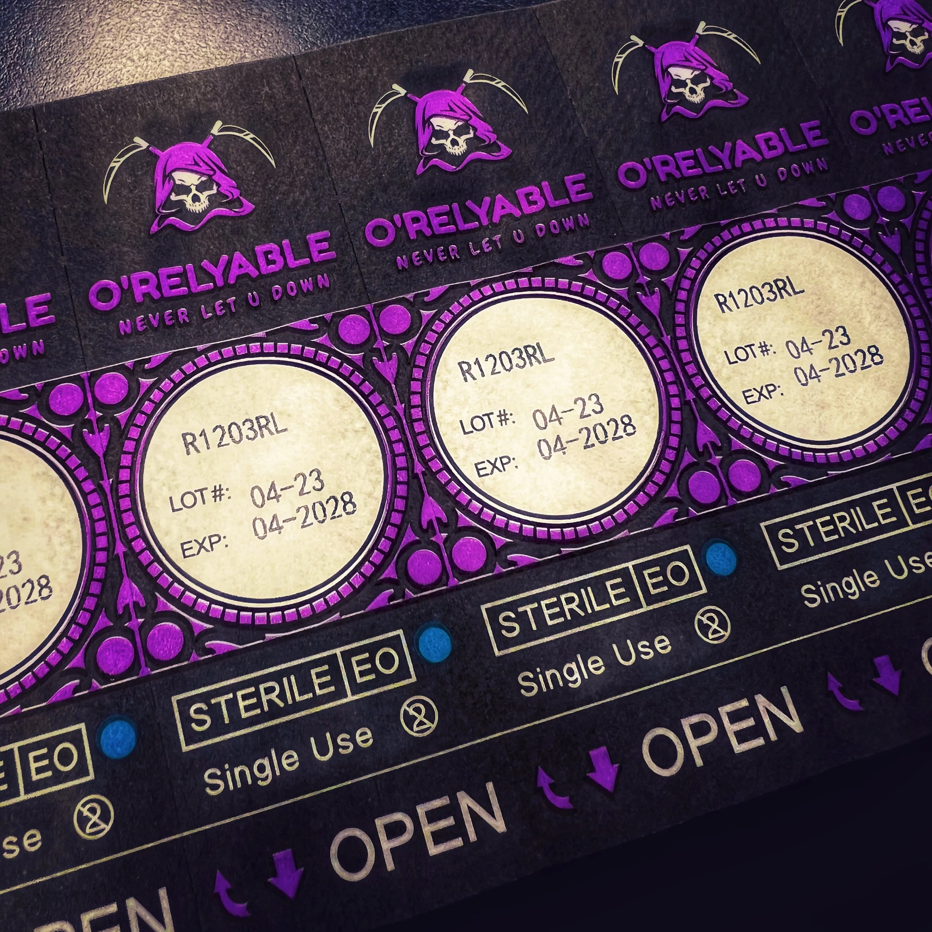 O'RelyAble Cartridges ROUND LINERS #12, #10 & #8. *XT* = Extra Tight.