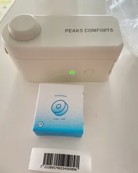 PEAKS COMFORTS Label Maker,Small Label Printer Handheld Portable Bluetooth Label Maker Machine