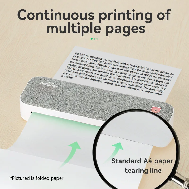 PeriPage A40 Thermal Paper 3 Years Image Time