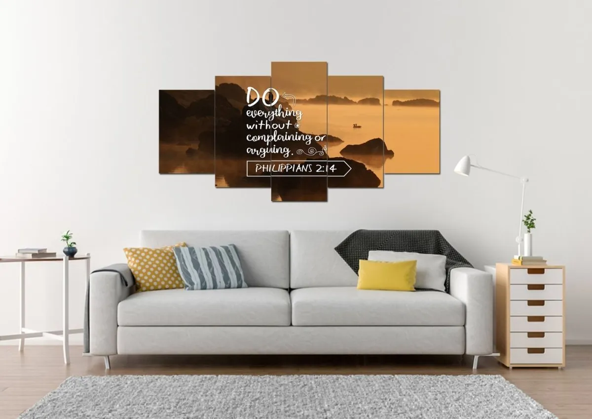Philippians 214 Canvas Wall Art Print S - Christian Canvas Wall Art
