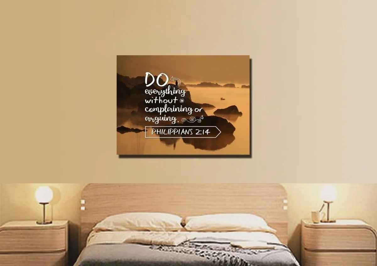 Philippians 214 Canvas Wall Art Print S - Christian Canvas Wall Art