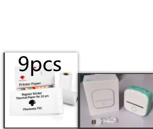 Portable Mini Thermal Label Printer Home