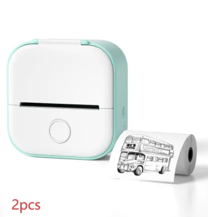 Portable Mini Thermal Label Printer Home