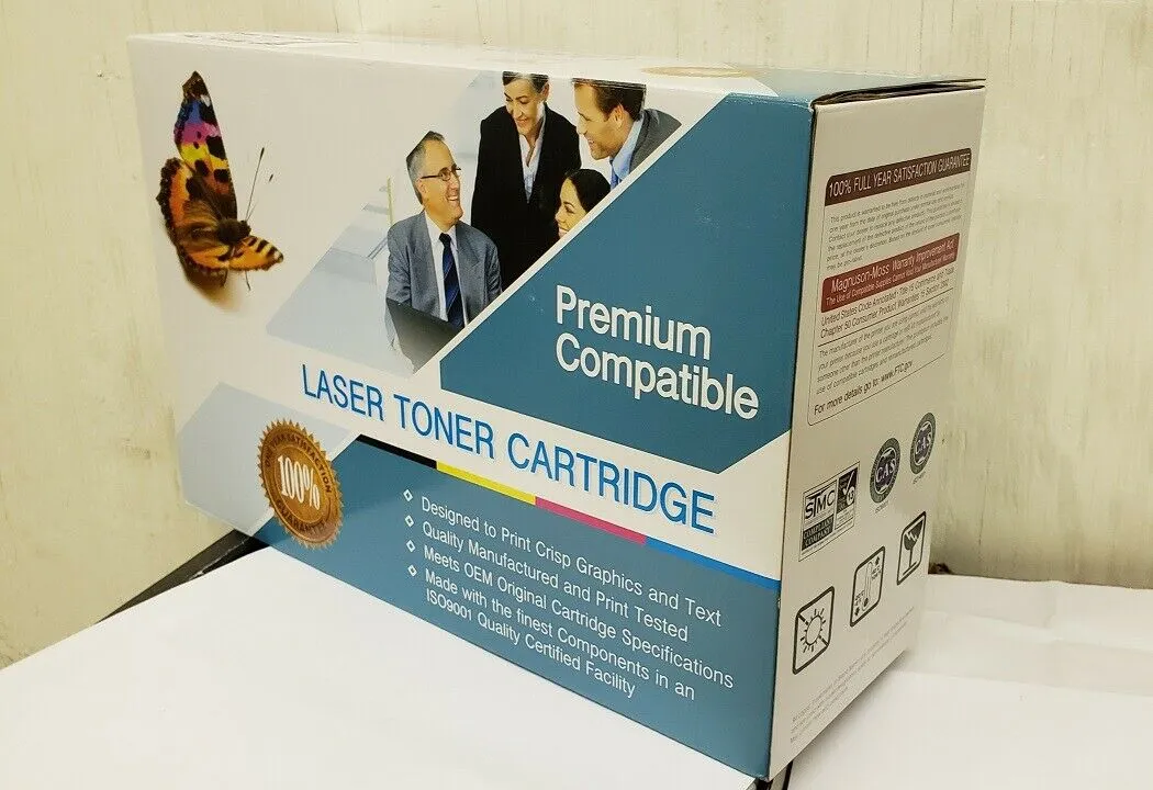 Premium Compatible Laser Toner Cartridge Cyan CHQ6471A