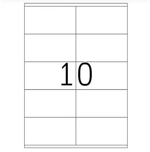 Premium Label A4 105 x 57mm (4425)