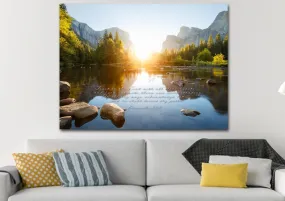 Proverbs 35-6 #17 Kjv 'Trust In The Lord' Christian Scripture Wall Art Canvas - Christian Canvas Wall Art
