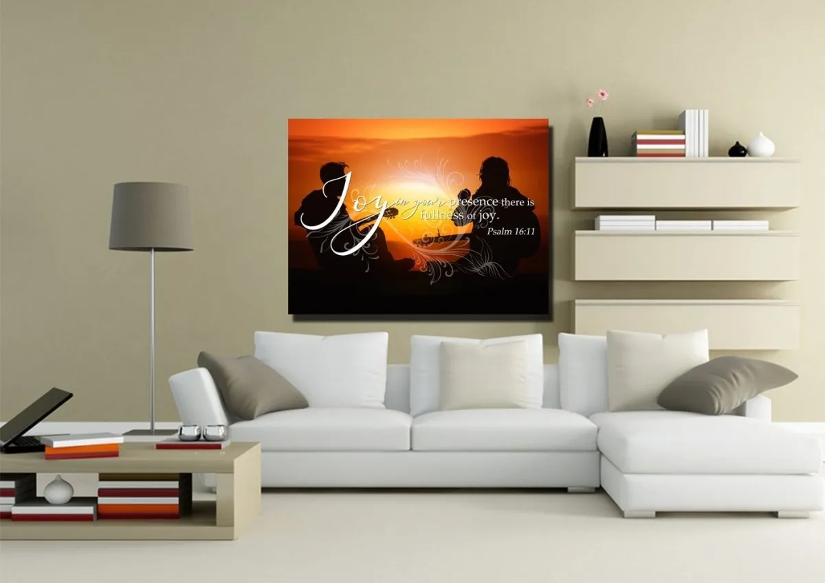 Psalm 1611 Canvas Wall Art Print - Christian Canvas Wall Art