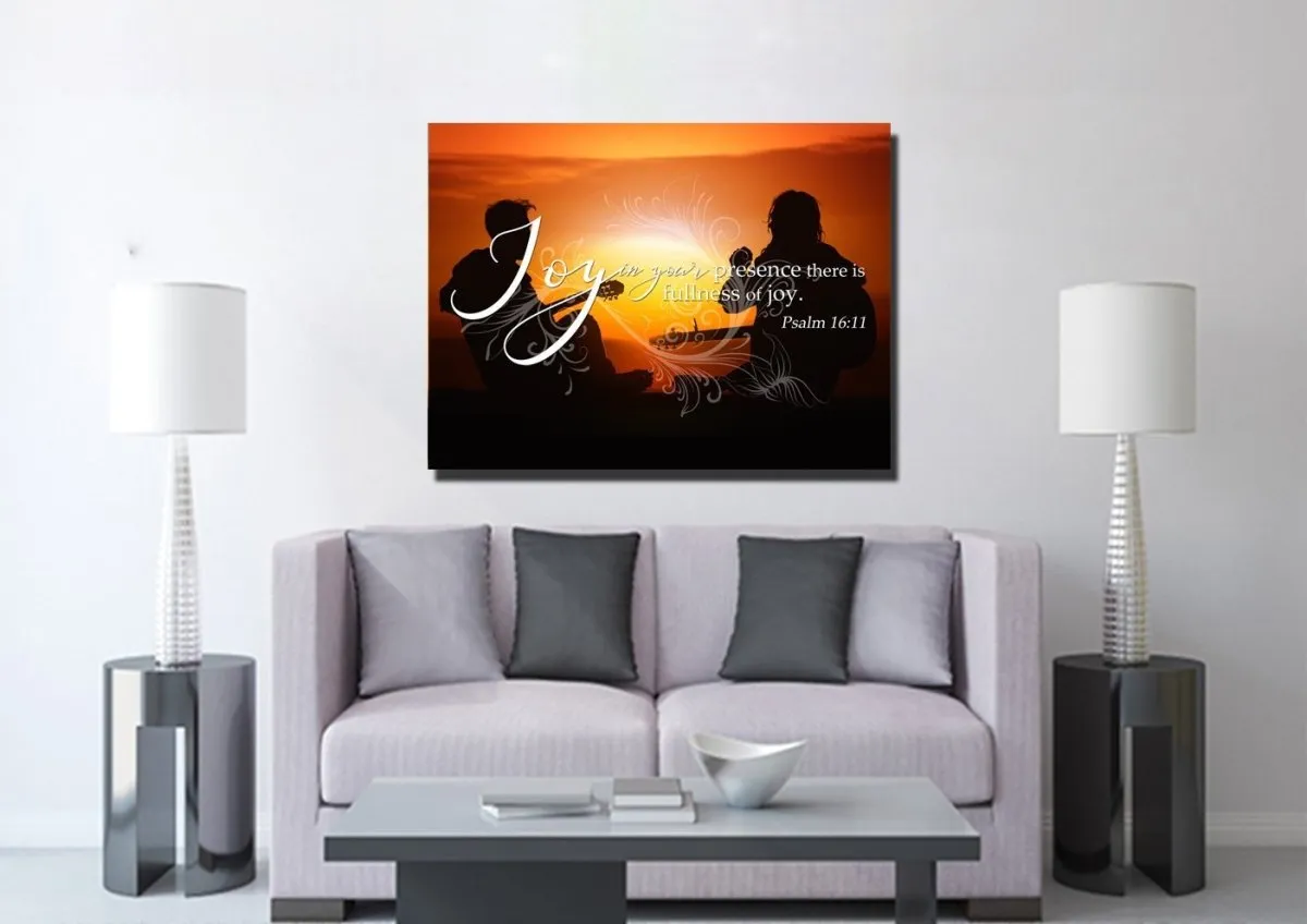 Psalm 1611 Canvas Wall Art Print - Christian Canvas Wall Art