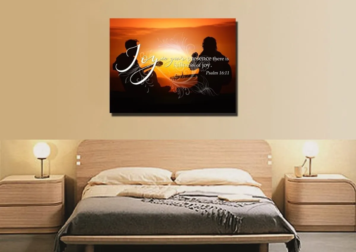Psalm 1611 Canvas Wall Art Print - Christian Canvas Wall Art