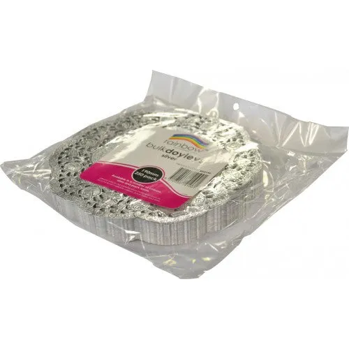Rainbow Bulk Doyleys 190mm 250 Sheets Silver