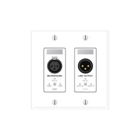 Rane RAD9 Remote Audio Device - XLR Mic In XLR Line Out - Black Rane RAD9 Remote Audio Device - XLR Mic In XLR Line Out - Black