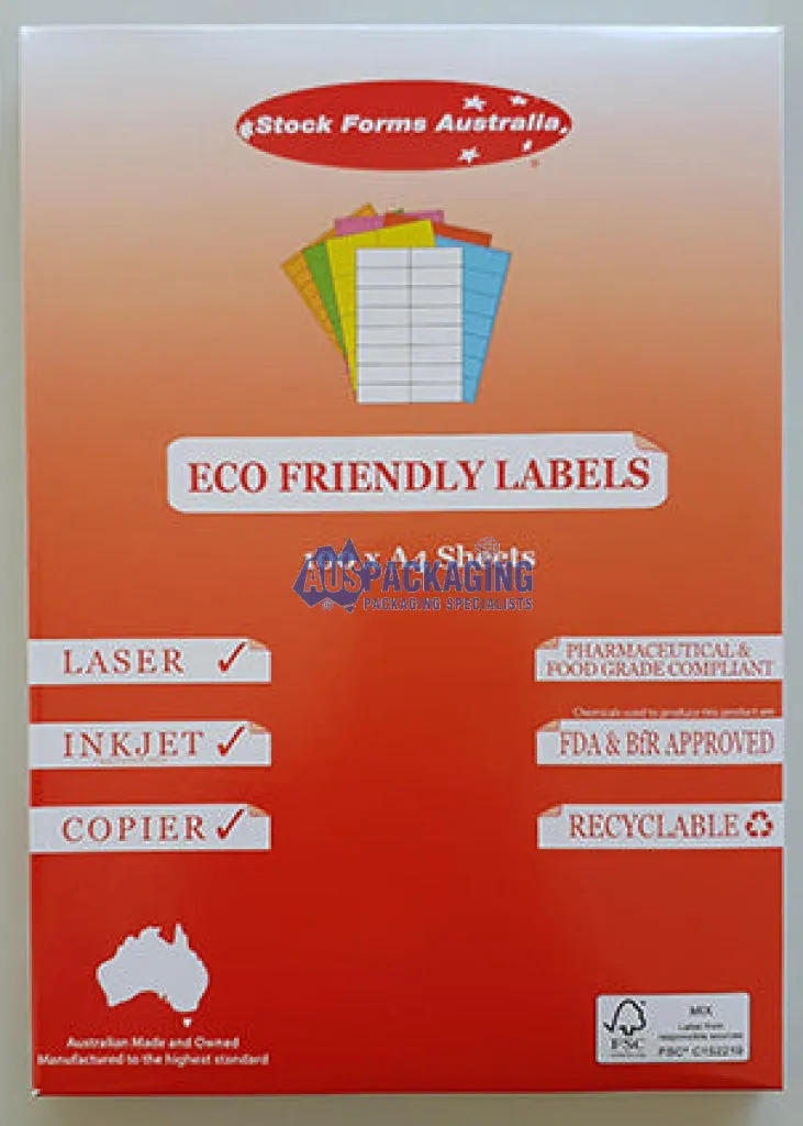 Rediform Copier Labels A4/14 per Sheet- 98x38mm (2829CL)