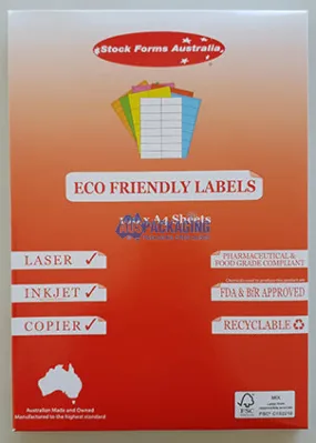 Rediform Copier Labels A4/14 per Sheet- 98x38mm (2829CL)