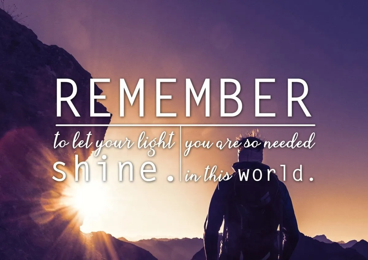 Remember To Let Your Light Shine Canvas Wall Art Print - Christian Canvas Wall Art