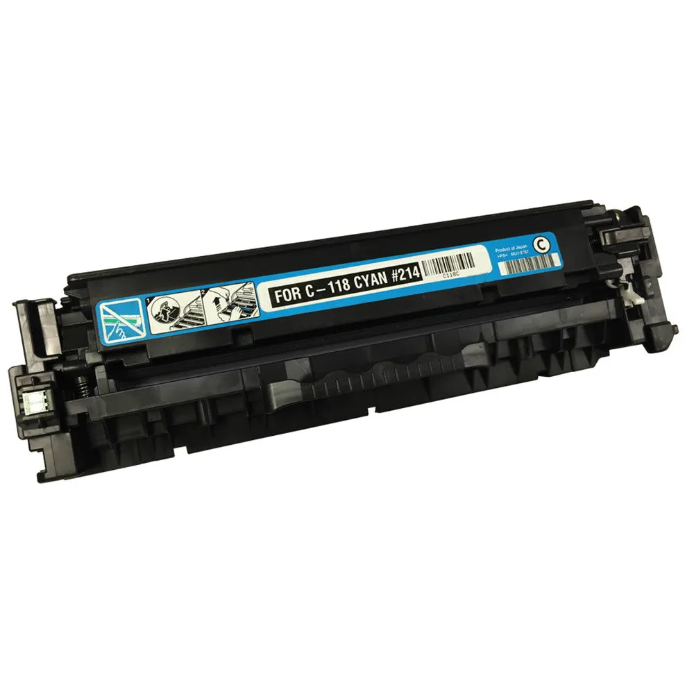 Replacement Canon 118 Cyan CRG-118 Remanufactured Toner Laser Toner Cartridge