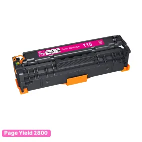Replacement Canon 118 Magenta Toner, Remanufactured Laser Toner Cartridges