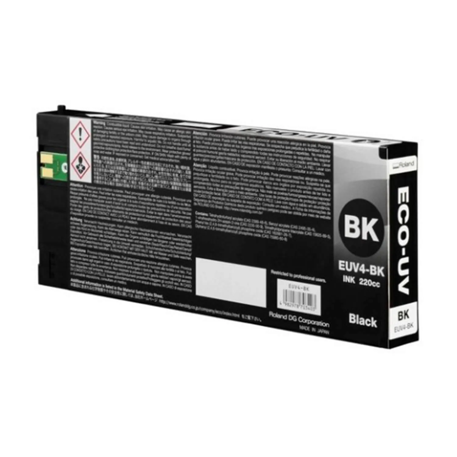 Roland DG ECO-UV4 Inks, 220cc Cartridges