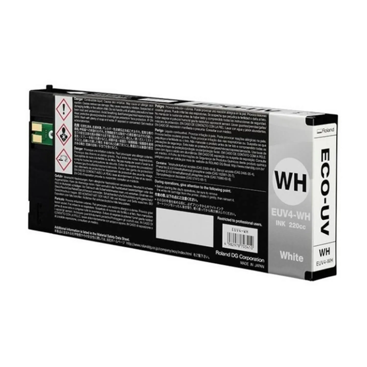 Roland DG ECO-UV4 Inks, 220cc Cartridges