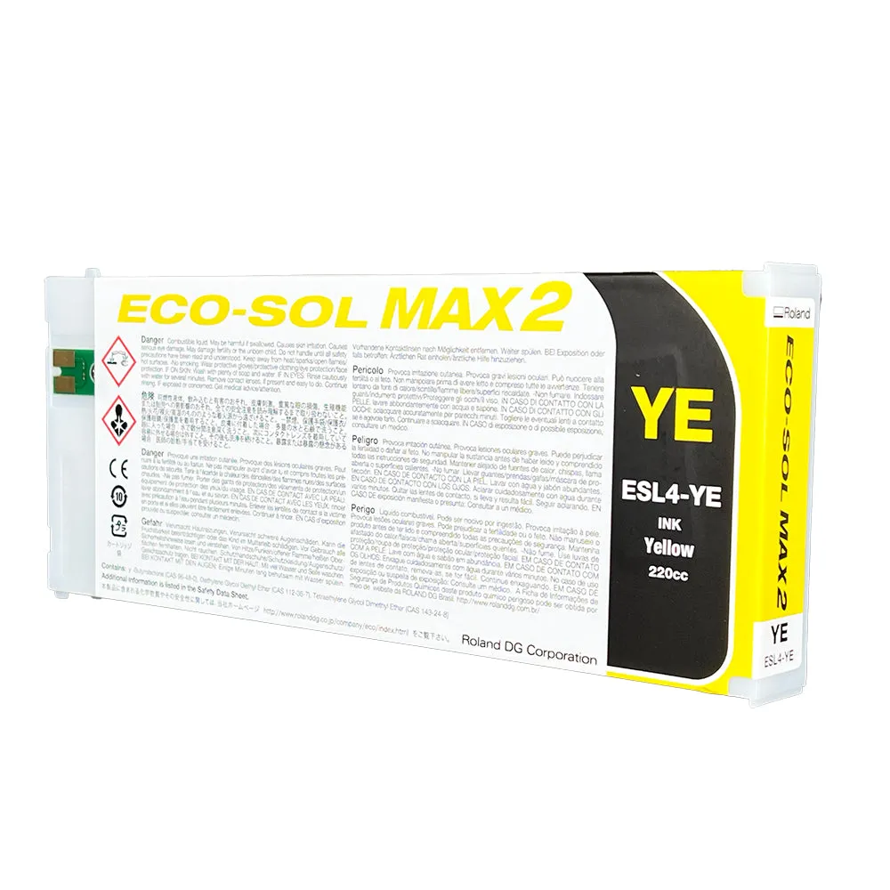 Roland Eco-Sol Max 2 Ink Cartridges