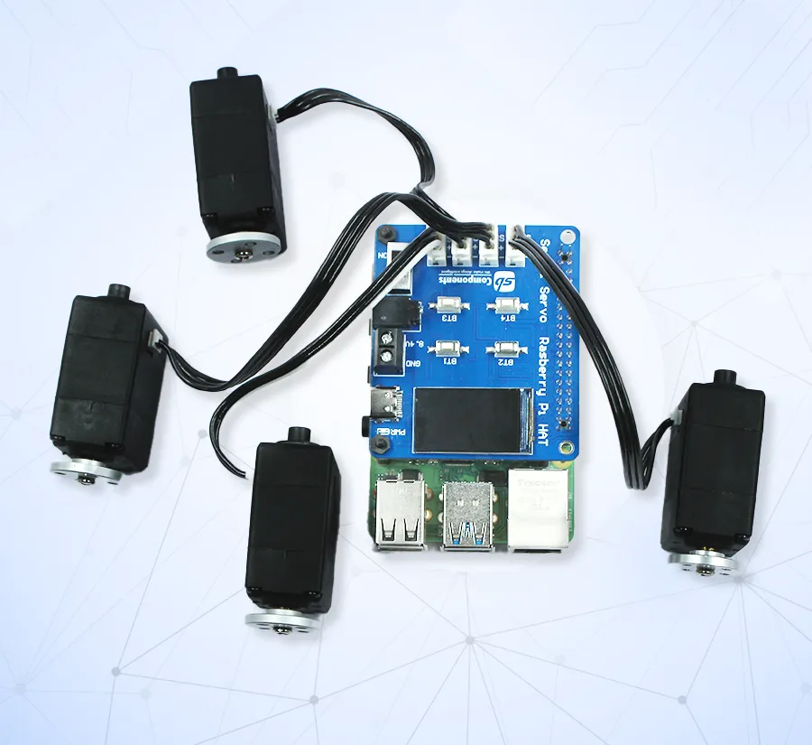 SB Serial Servo Raspberry PI HAT