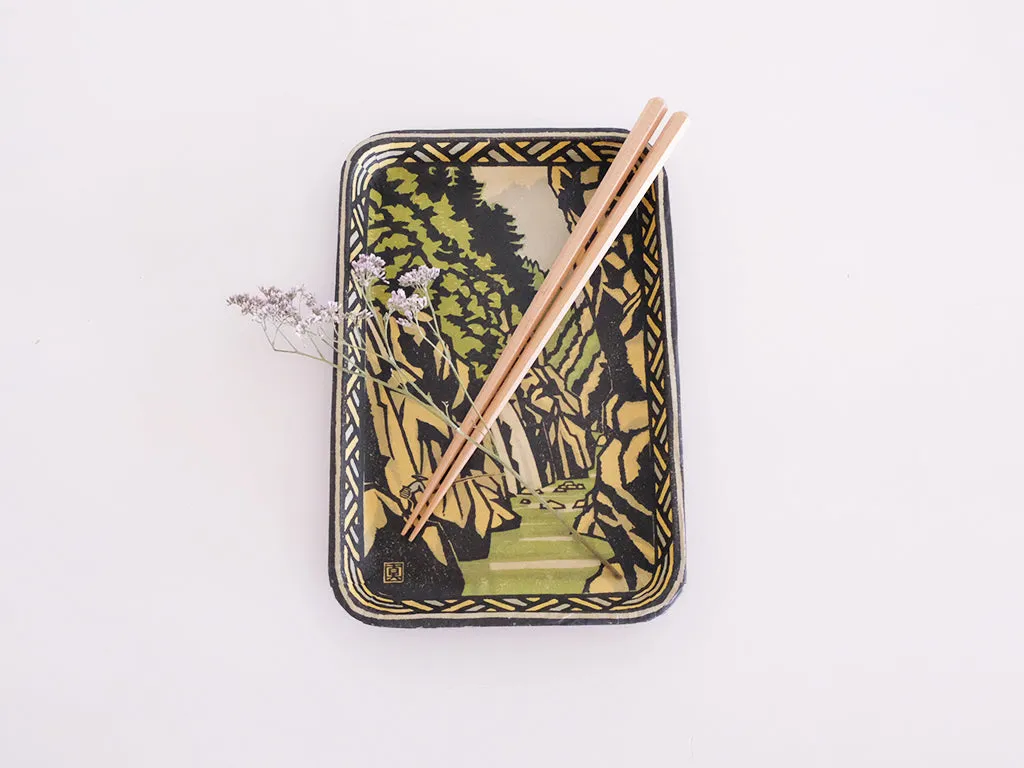 Shin Kogei Paper Tray: Keikoku (Ravine Scene)