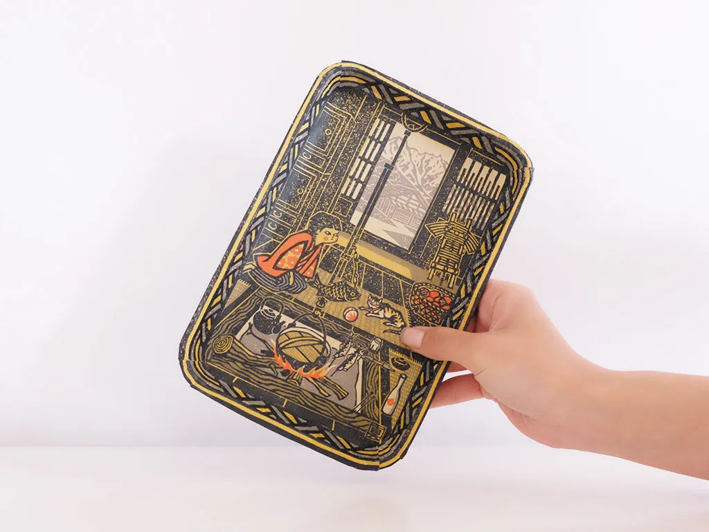 Shin Kogei Paper Tray: Robata Scene