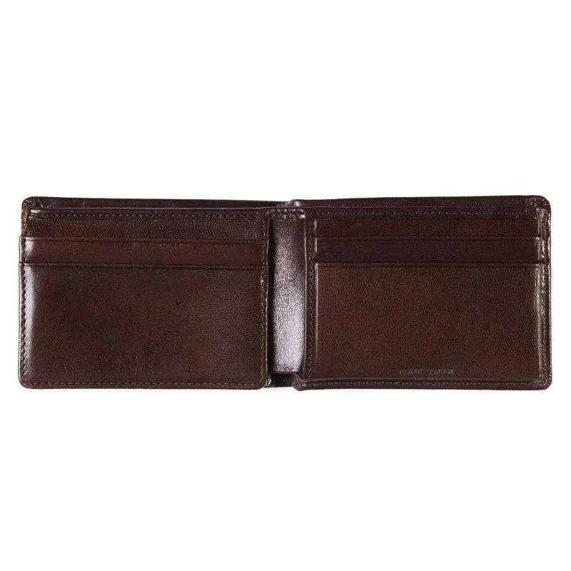 Status Anxiety Jonah Wallet - Chocolate