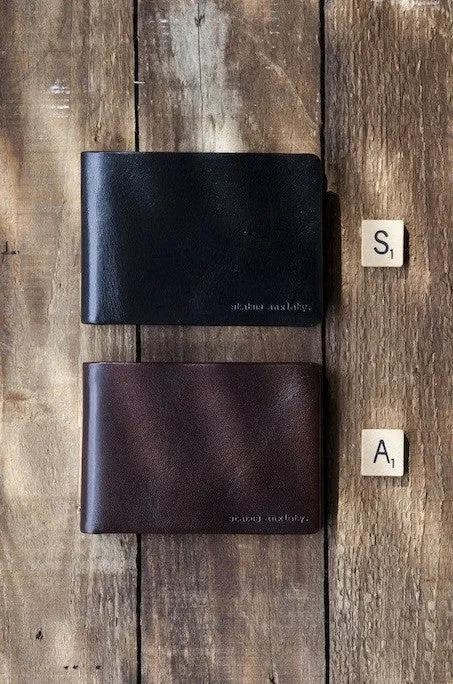 Status Anxiety Jonah Wallet - Chocolate