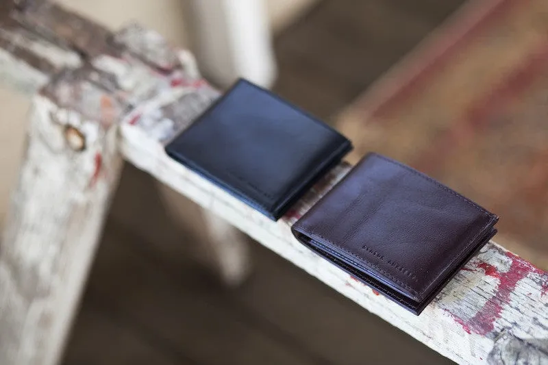 Status Anxiety Noah Wallet - Chocolate