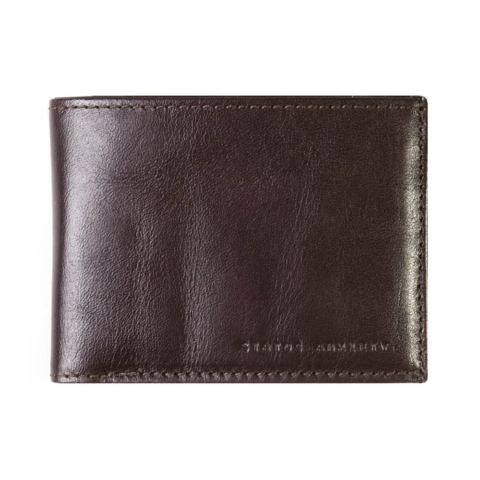 Status Anxiety Noah Wallet - Chocolate
