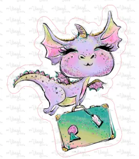 Sticker 14N Traveling Dragon