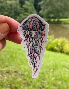 Sticker 18J Jellyfish